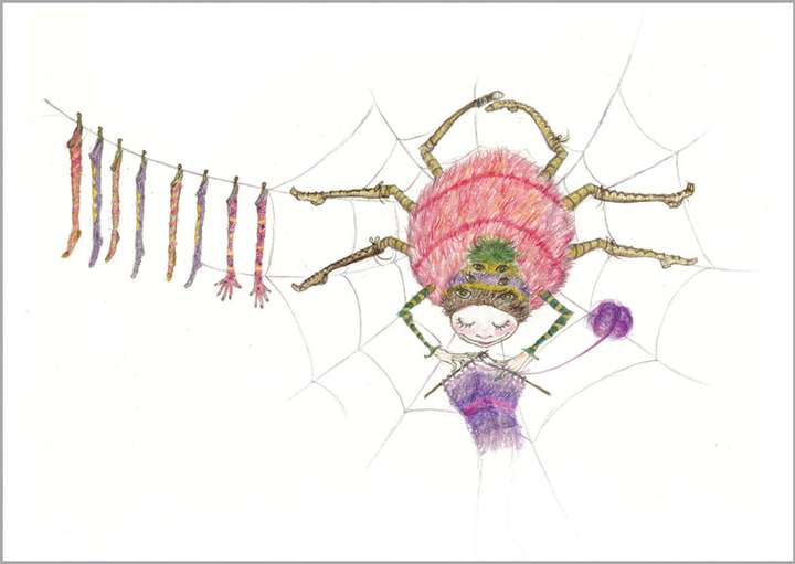 Knitting Spider